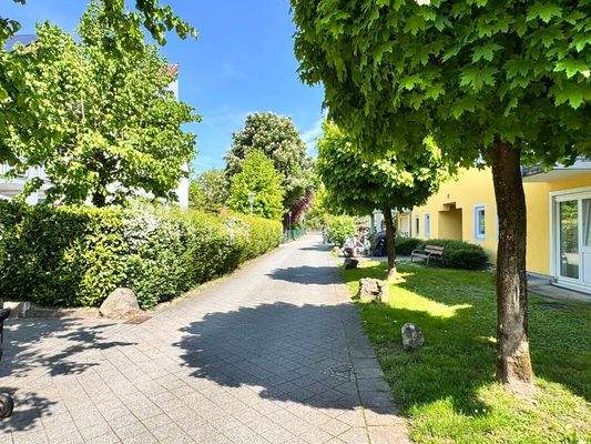 Ruhiges Wohnareal - ohne Autos