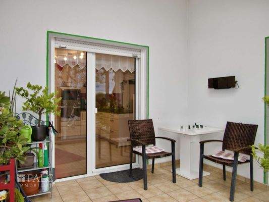 Wintergarten, Süd-Terrasse