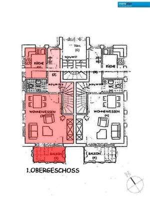 Grundriss 1.Obergeschoss