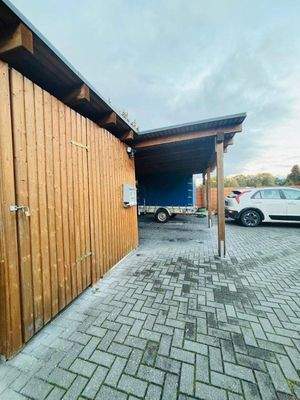 Carport mit angrenzendem Abstellraum 
