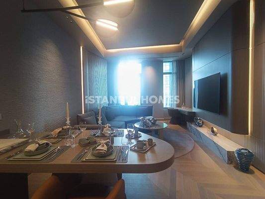 Elegant Flats with Community Pool in Kağıthane Istanbul