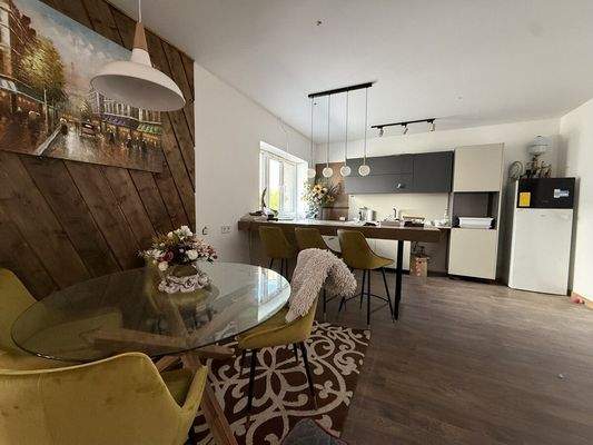 Essbereich im Bungalow