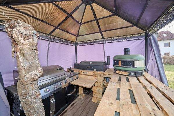 Bereich für Outdoor-Kitchen