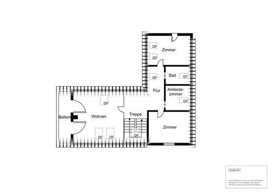 Grundriss Obergeschoss