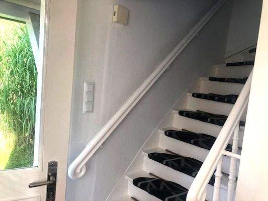 Teilansicht von der Treppe  vom Gästehaus