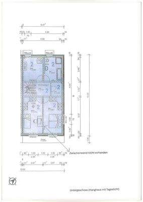 Grundriss Untergeschoss