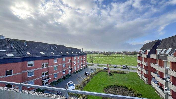 Ausblick von den zwei Balkonen