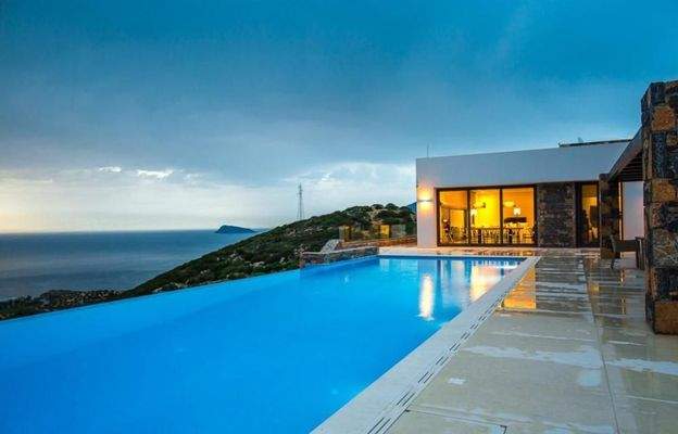Kreta, Istro: Luxusvilla mit herrlicher Aussicht zu verkaufen
