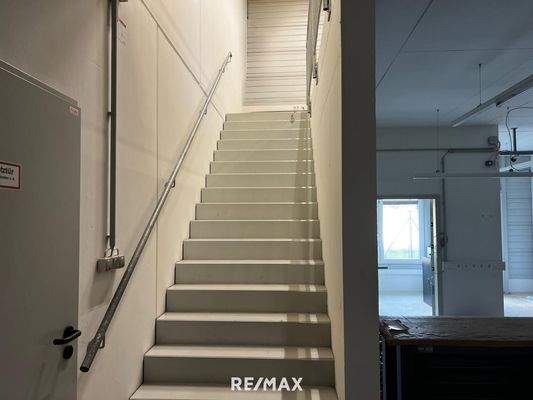 Aufgang Hallen Obergeschoss