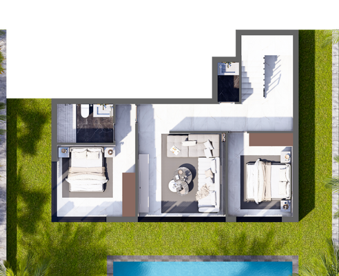 Grundriss Obergeschoß