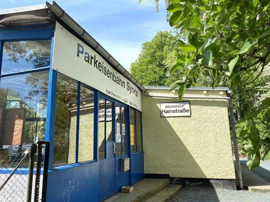 ein Highlight: Parkeisenbahn Syratal