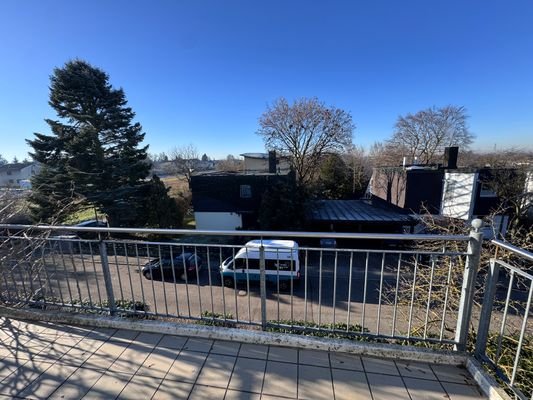 Balkon mit Aussicht