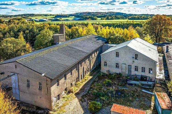 Montagehalle und Speisesaal