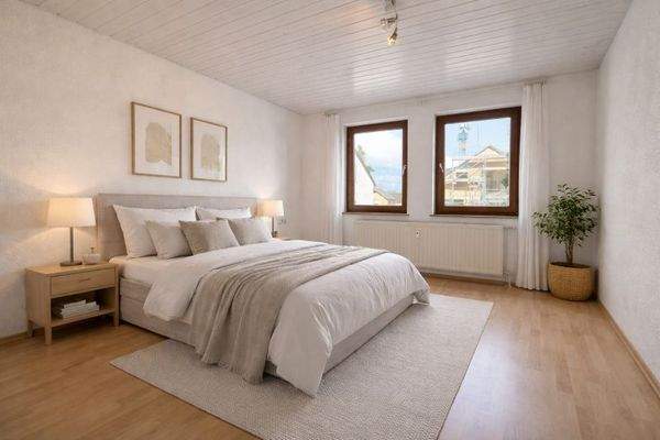 Schlafzimmer (Visualisierung)