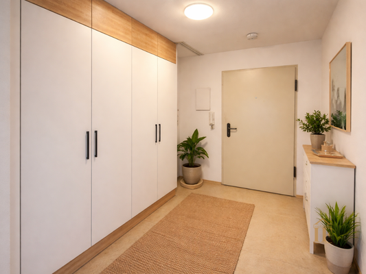 Eingangsbereich visualisiert