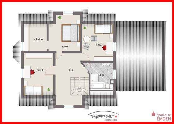 Grundriss Dachgeschoss