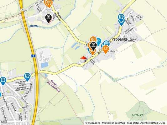 Geolyzer Kartenausschnitt