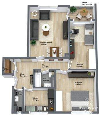 3D-Grundriss_Radolfzeller Straße 40_beschriftet