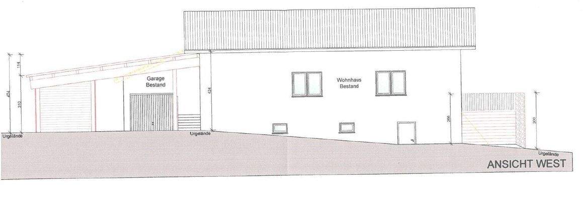 Westansicht