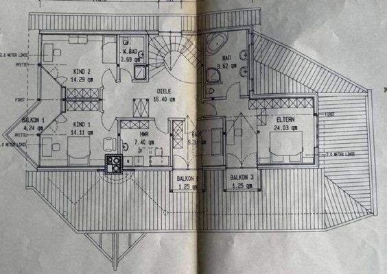 Grundriss Dachgeschoss