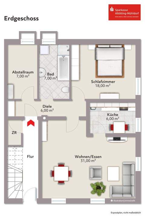 Buchbach Wohnungen, Buchbach Wohnung mieten