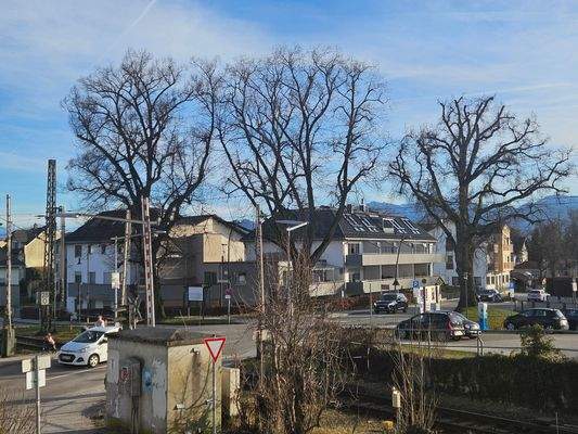 Nähe zur Bahn aber dennoch ruhig