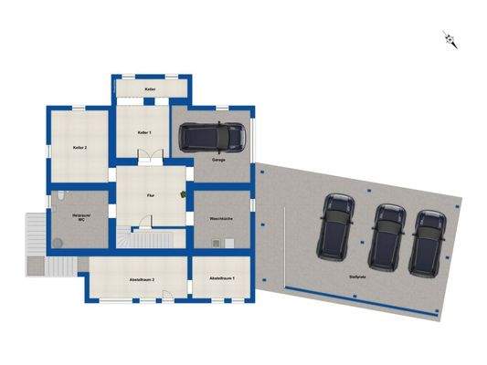 Grundriss Kellergeschoss