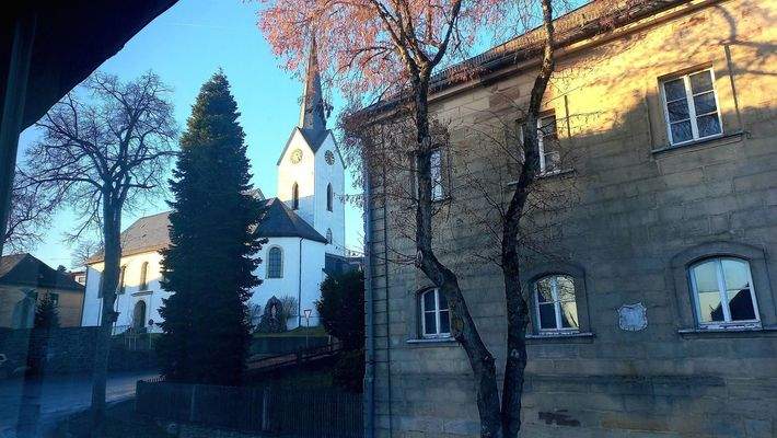 Aussicht auf die Kirche