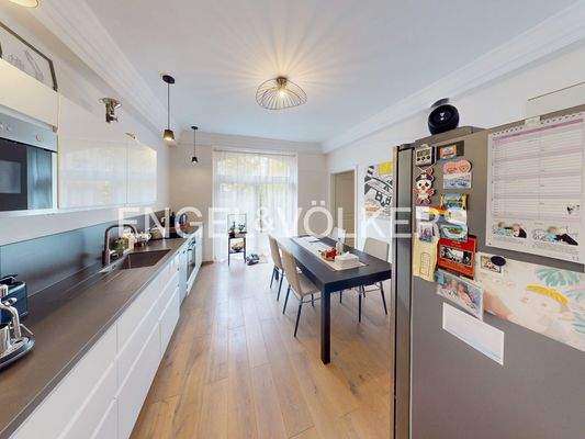 Hochwertige Küche...