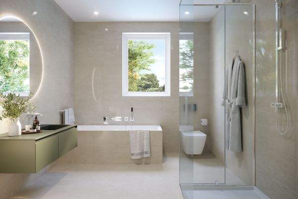 Badezimmer - Visualisierung