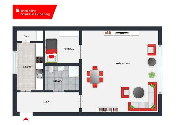 Grundriss 1. Obergeschoss