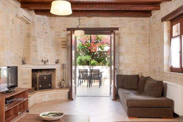 Kreta, Armeni bei Chania: Exklusives Trio traditioneller Steinvillen in Armenoi zu verkaufen