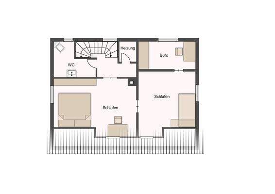 Grundriss Dachgeschoss 