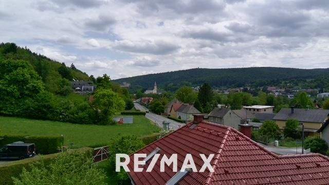 Blick zum Ortszentrum
