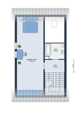 Grundriss Dachgeschoss