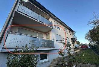 Ansicht außen Südbalkon 