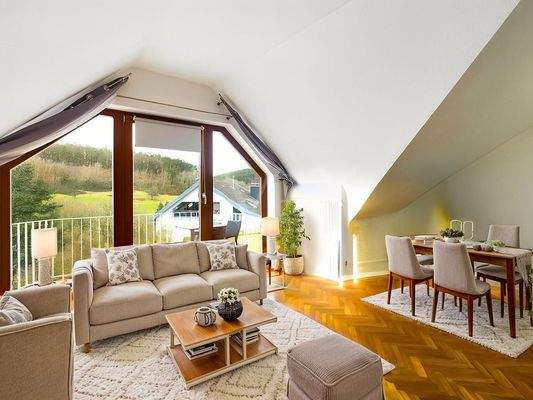 Ki-Staging Wohnbereich