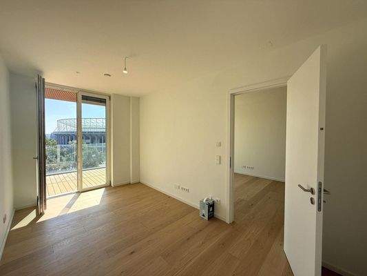 Schlafzimmer mit angeschl. Terrasse