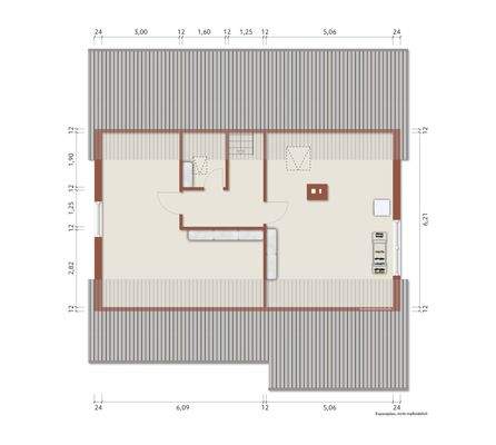 Dachgeschoss-unverbindliche-Illustration