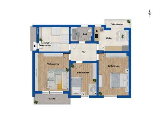 Grundriss Erdgeschoss