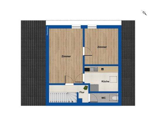 Grundriss - Dachgeschoss
