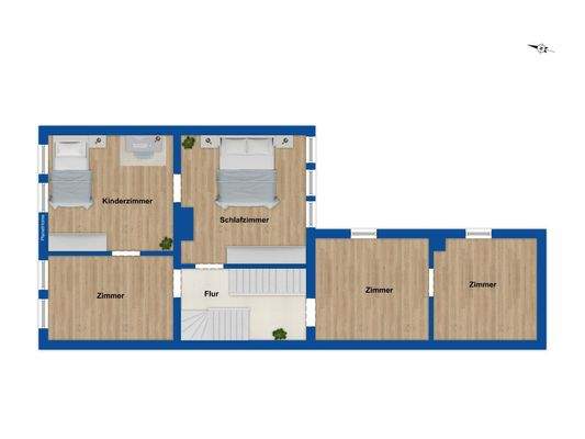 Grundriss Obergeschoss