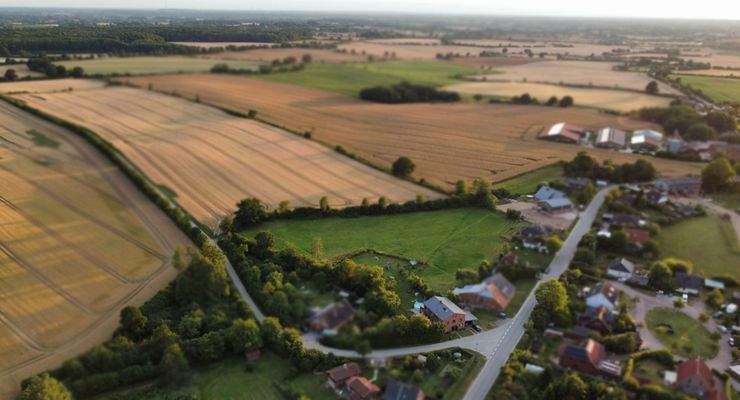 Luftbild Katenhoff 2 Zufahrten