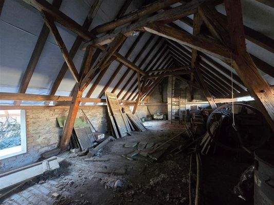 Dachspeicher über Anbau