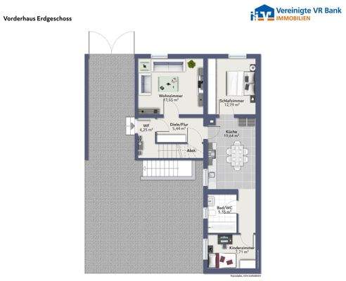 Vorderhaus Erdgeschoss