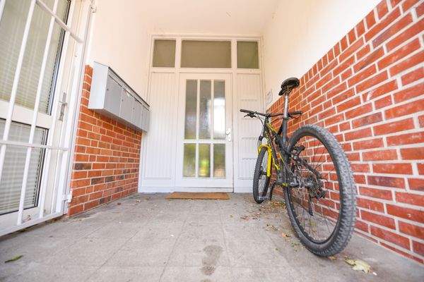 Hauseingang der Hausnummer 24