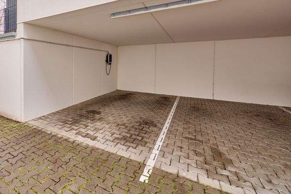 Stellplatz mit Wallbox