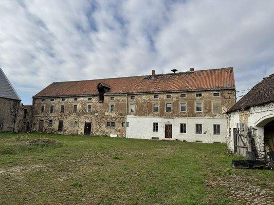 Ansicht Wohnaus-Stall-Komplex 