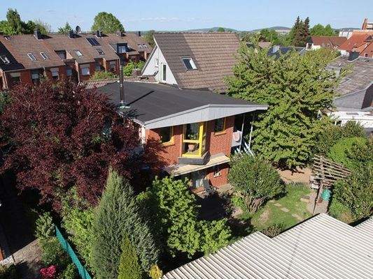 Hochbild Rückansicht