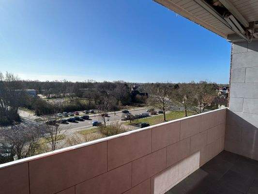 Schöner Blick von der Loggia